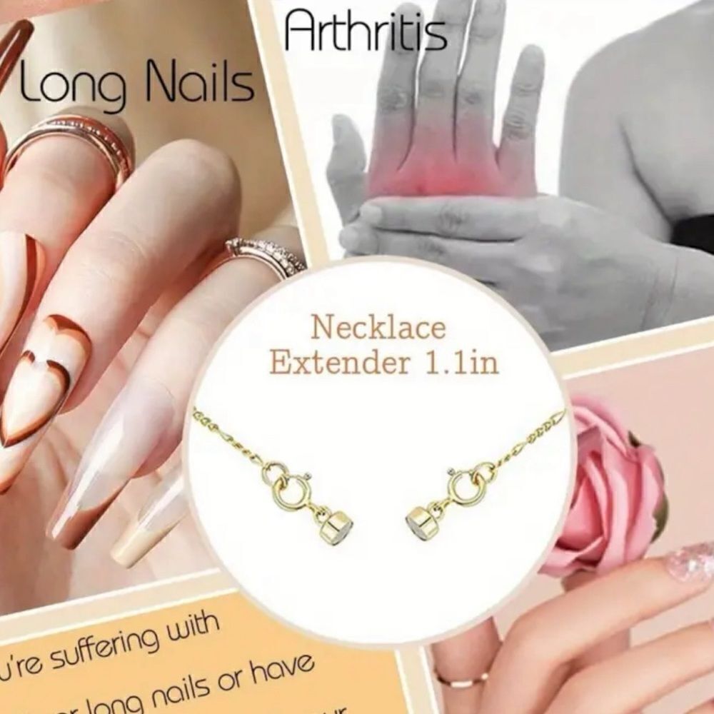 Magnetic Upgrade! Got nails, arthritis, or  difficulties fastening necklaces?….